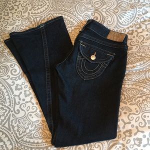 SOLD❗️True religion flare jeans- like new!